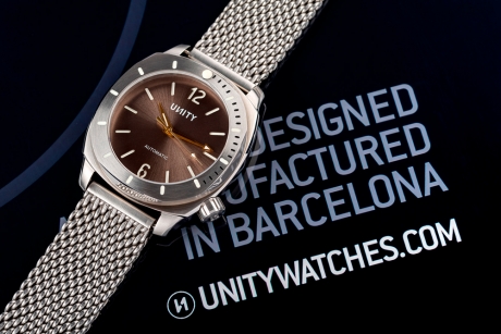 Fotografía de campaña de marca para Unity Watches