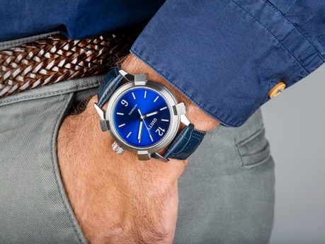 Fotografía de relojes con modelo para Unity Watches